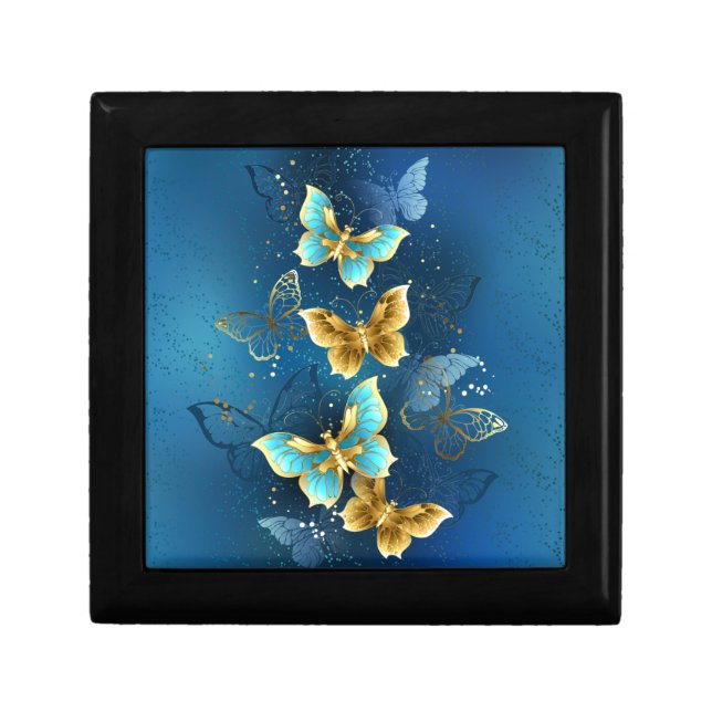 Golden butterflies gift box (Front)