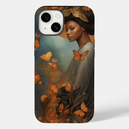 Golden Butterflies iPhone  iPad case