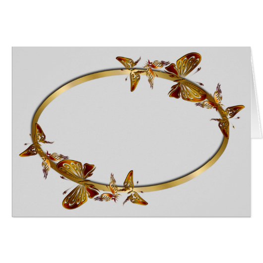 Golden Butterflies (landscape) (Front Horizontal)