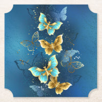 Golden butterflies
