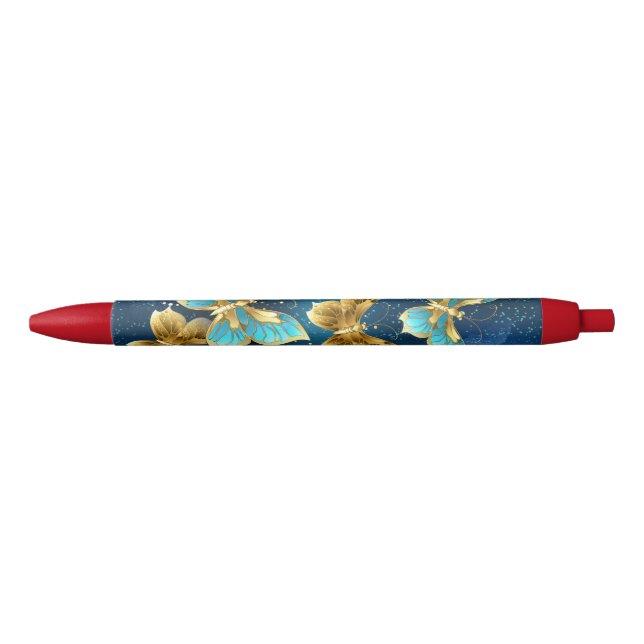 Golden butterflies pen (Front)