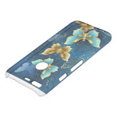 Golden butterflies uncommon google pixel case (Top)