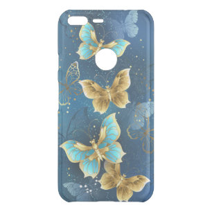 Golden butterflies uncommon google pixel XL case