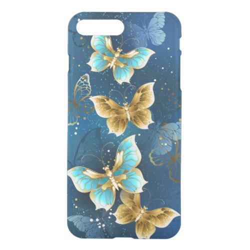 Golden butterflies iPhone 8 plus7 plus case