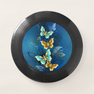 Golden butterflies Wham-O frisbee