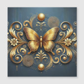 Golden Butterfly Design (Front)