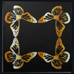 Golden butterfly napkin<br><div class="desc">Golden butterfly</div>