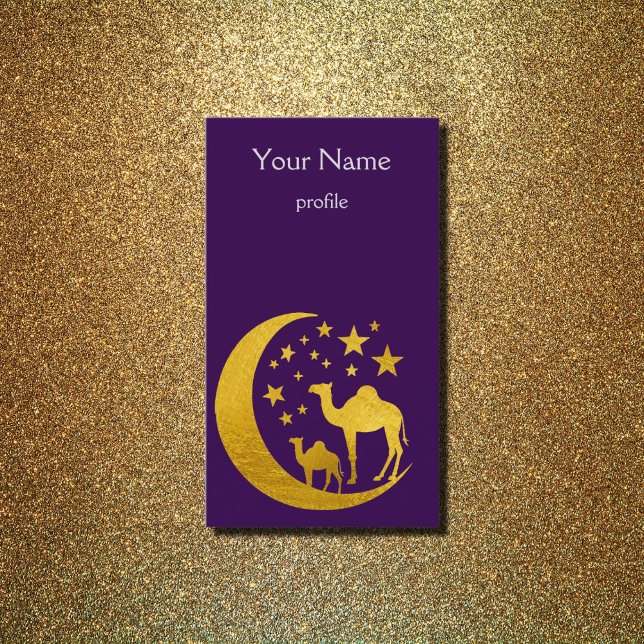 golden camels business card (Creator Uploaded)