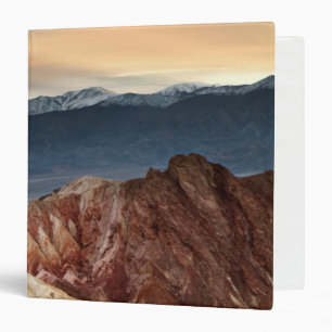 Golden Canyon at Sunset 3 Ring Binder
