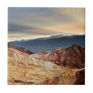 Golden Canyon at Sunset Ceramic Tile