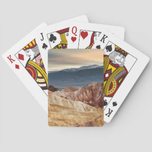 Golden Canyon at Sunset Poker Cards