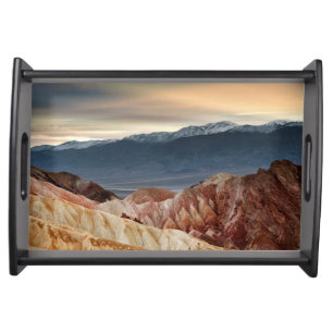 Golden Canyon at Sunset Serving Tray