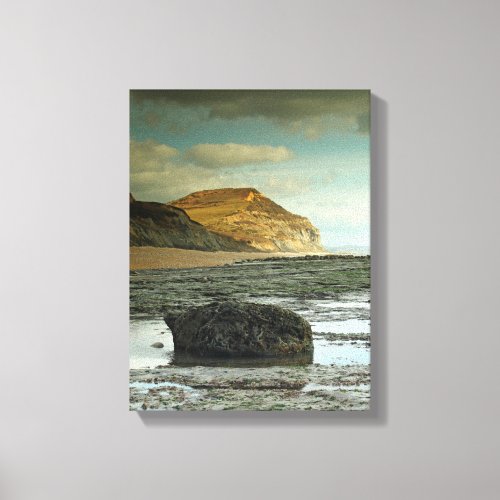 Golden Cap Dorset Canvas Print