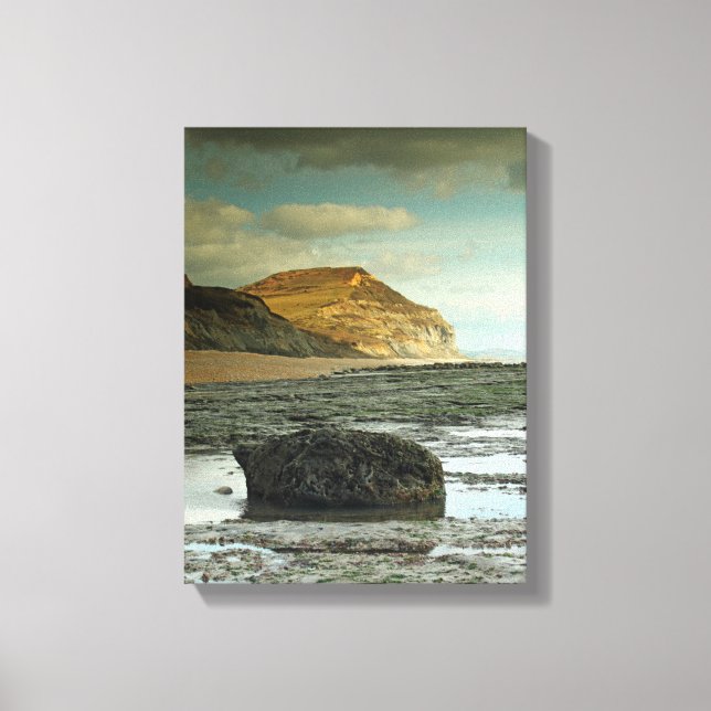 Golden Cap, Dorset Canvas Print (Front)