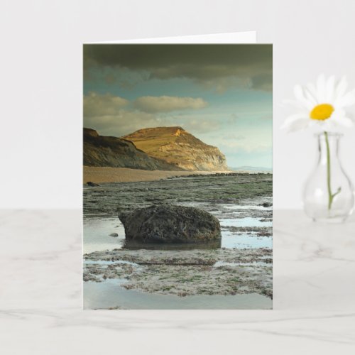 Golden Cap Dorset Card