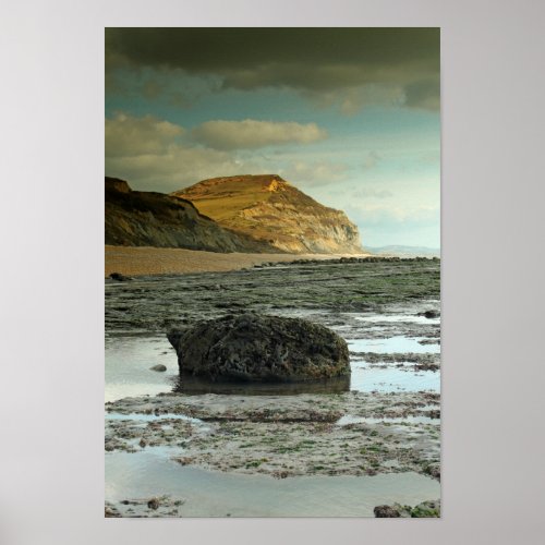 Golden Cap Dorset Poster