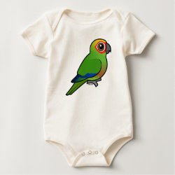 Birdorable Golden-capped Parakeet Infant Organic Creeper