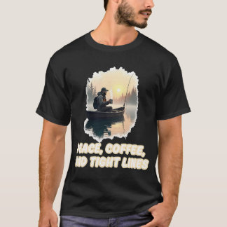 Golden Carp Circle – Circular Design with Aquati T-Shirt