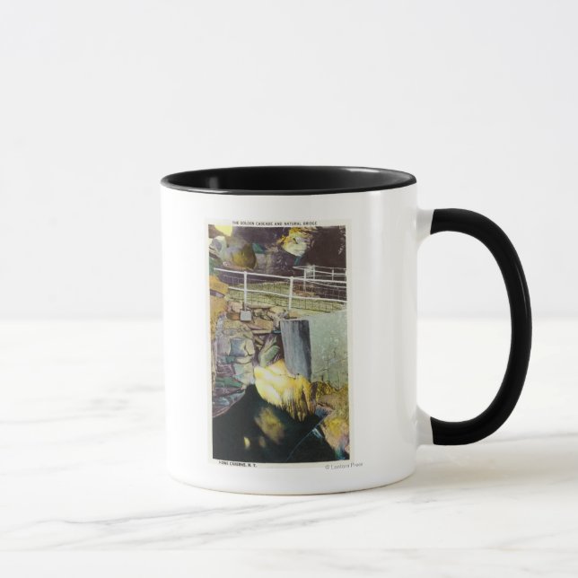 Golden Cascade and Natural Bridge View Mug (Right)