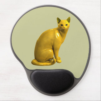 Golden Cat Gel Mouse Pad
