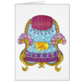 Golden Cat in Chair (Front)