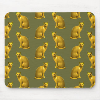 Golden Cats Mouse Pad