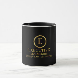 Golden Celtic Circle Frame Mug