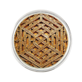 Golden Celtic Knot Mystic Lapel Pin