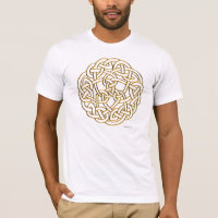 Golden Celtic Knot