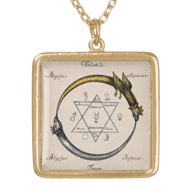 Golden Chain of Homer Gold Plated Necklace (Front)