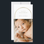 Golden Champagne Frame Hanukkah Photo Holiday Card<br><div class="desc">Elegant faux gold frame,  Happy Hanukkah Holiday photo card. Features,  single photo on front and two photo template spaces on back of card with coordinating champagne beige color background.</div>