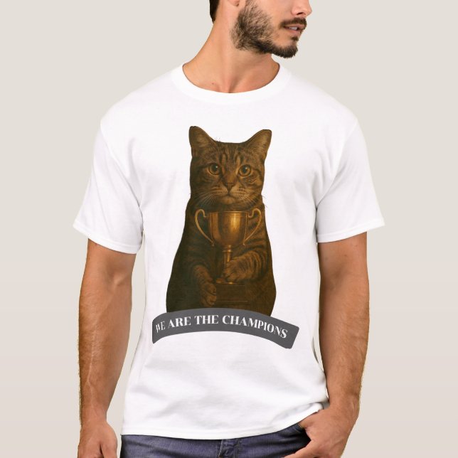 Golden Champion Cat T-Shirt (Front)