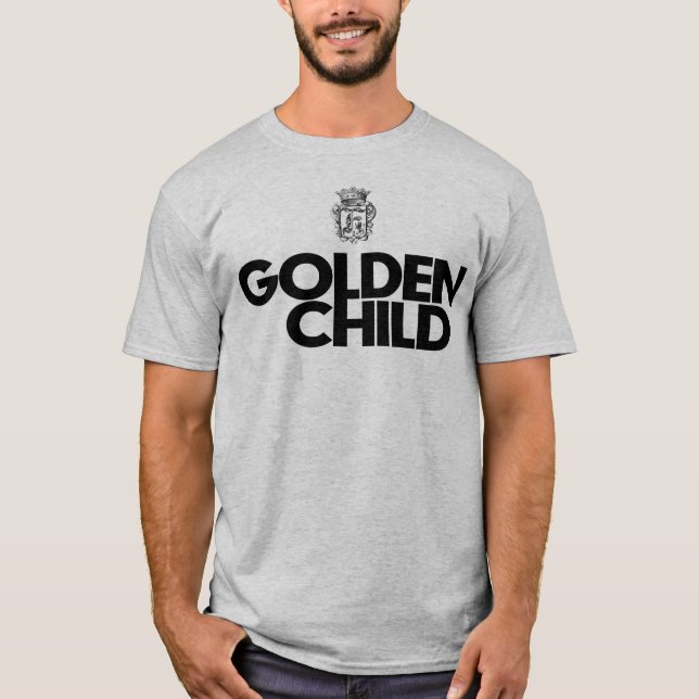 Golden Child (black lettering) T-Shirt (Front)