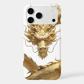 Golden Chinese Dragon Art | Mythical Creature Fant iPhone 17 Pro Max Case