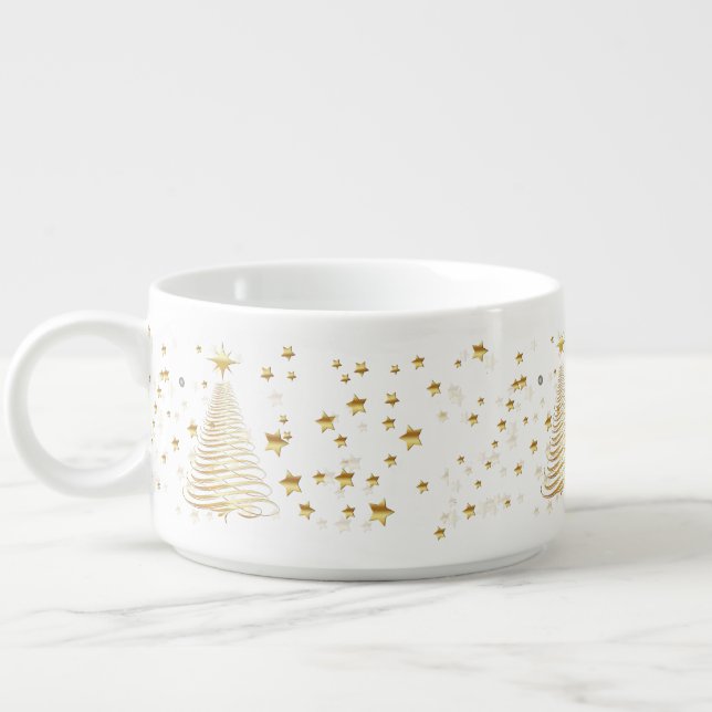 Golden Christmas Bowl (Right)