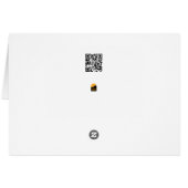 Golden Christmas motive with blue background... (Back Horizontal)