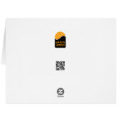 Golden Christmas motive with red background... (Back Horizontal)