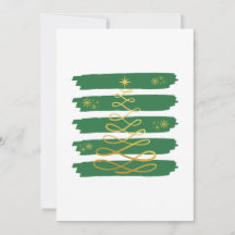 Golden Christmas tree