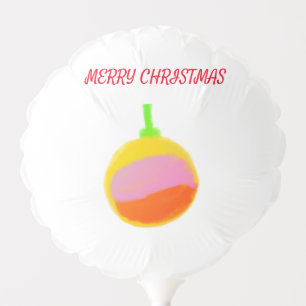 GOLDEN CHRISTMAS TREE SCRPT CALLIGRAPHY BALLOON