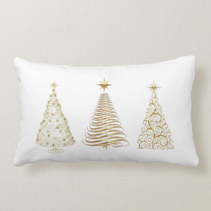 christmas lumbar throw pillows