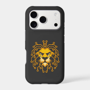 Golden Circuit Lion iPhone 17 Case