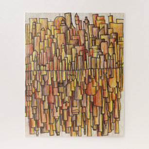 Golden City Jigsaw Puzzle