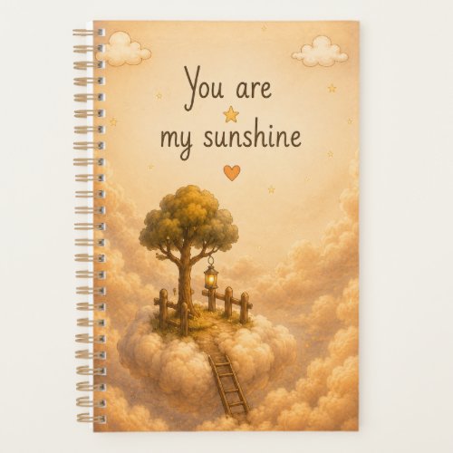 Golden Clouds Notebook