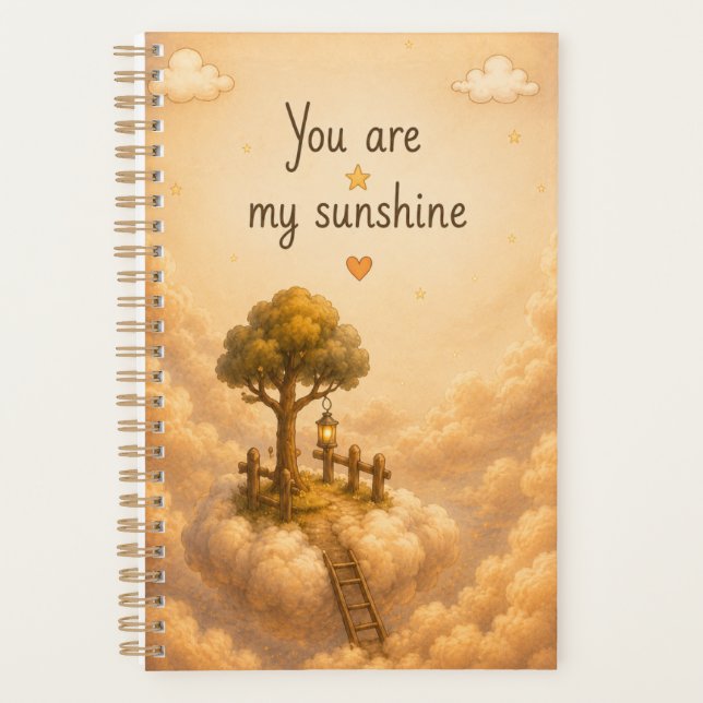 Golden Clouds Notebook (Front)