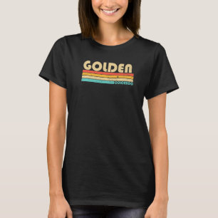 Golden Co Colorado  City Home Roots Retro 70s 80s T-Shirt