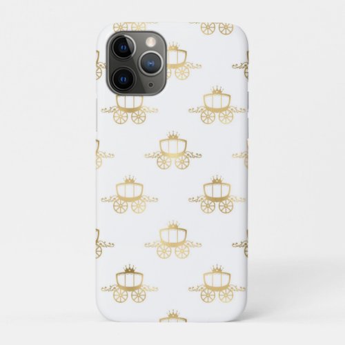 Golden Coaches Cinderella Princess Royal Magic iPhone 11 Pro Case