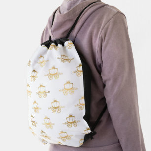 Golden Coaches Cinderella Princess Royal Magic Drawstring Bag