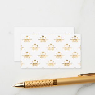 Golden Coaches Cinderella Princess Royal Magic Enclosure Card