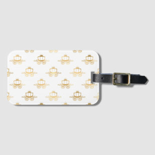 Golden Coaches Cinderella Princess Royal Magic Luggage Tag