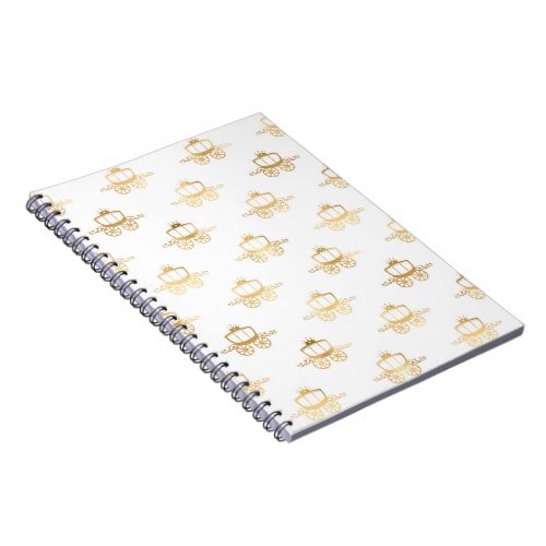 Golden Coaches Cinderella Princess Royal Magic Notebook